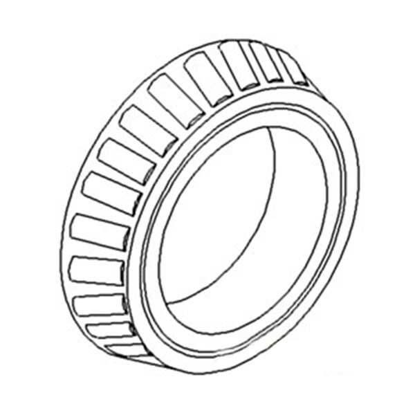 Aftermarket 50514 Tapered Roller Bearing Cone Fits New Holland 340 340A 340B 420 445 NCA7066A - main
